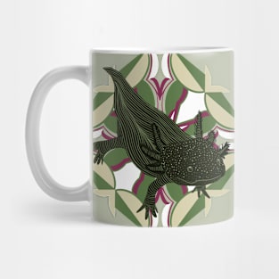 Decorated Cute Axolotl Mug